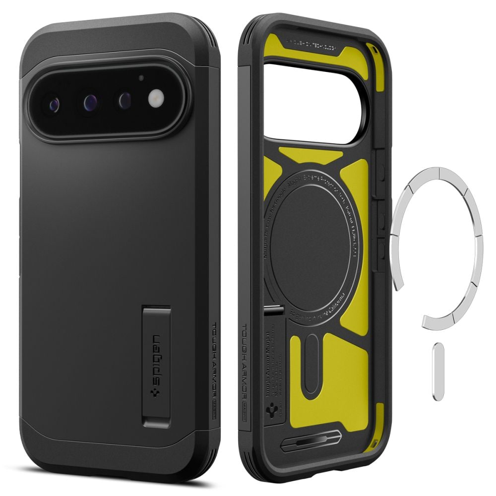 Spigen Tough Armor Mag MagSafe-etui til Google Pixel 11 Pro – svart