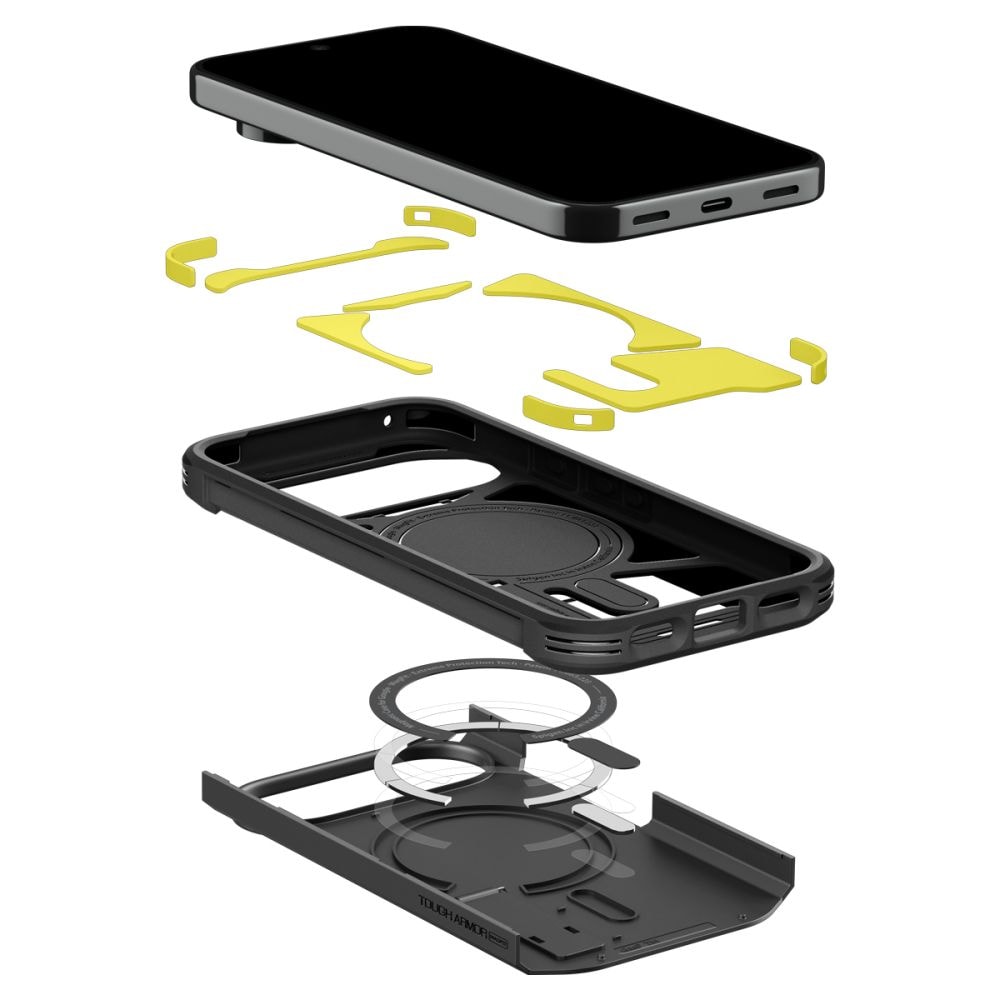 Spigen Tough Armor Mag MagSafe-etui til Google Pixel 11 Pro – svart