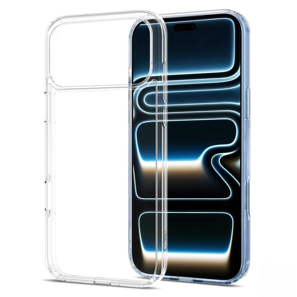 Tech-Protect FlexAir Hybrid-etui til iPhone 17 Pro / 18 Pro – gjennomsiktig