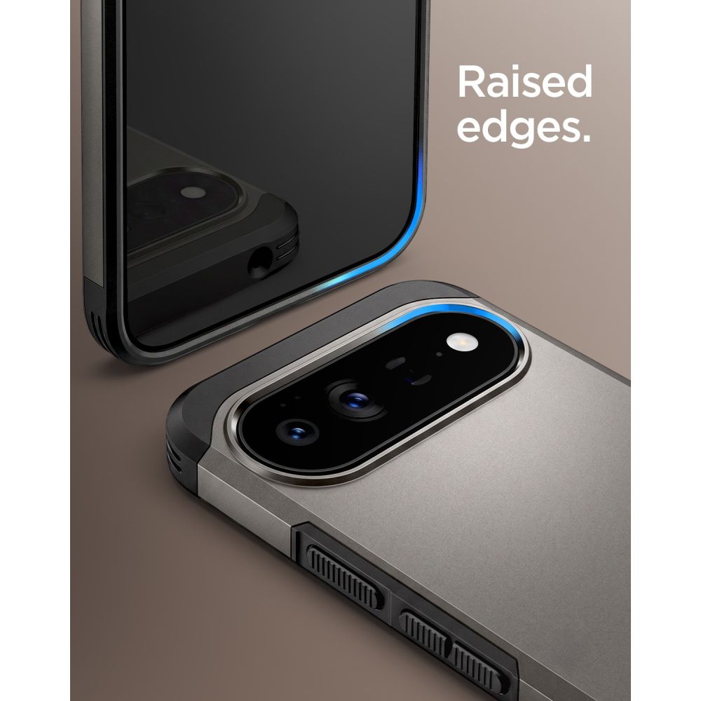 Spigen Tough Armor Mag MagSafe-etui til Google Pixel 11 Pro – mørkegrå