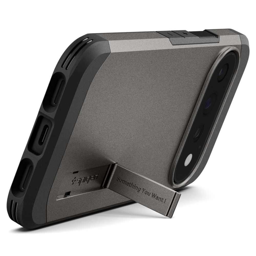 Spigen Tough Armor Mag MagSafe-etui til Google Pixel 11 Pro – mørkegrå