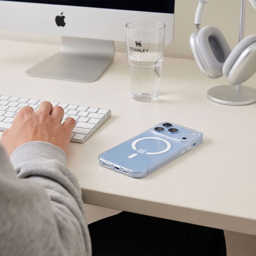 Tech-Protect FlexAir MagSafe-etui til iPhone 17 Pro Max / 18 Pro Max – gjennomsiktig