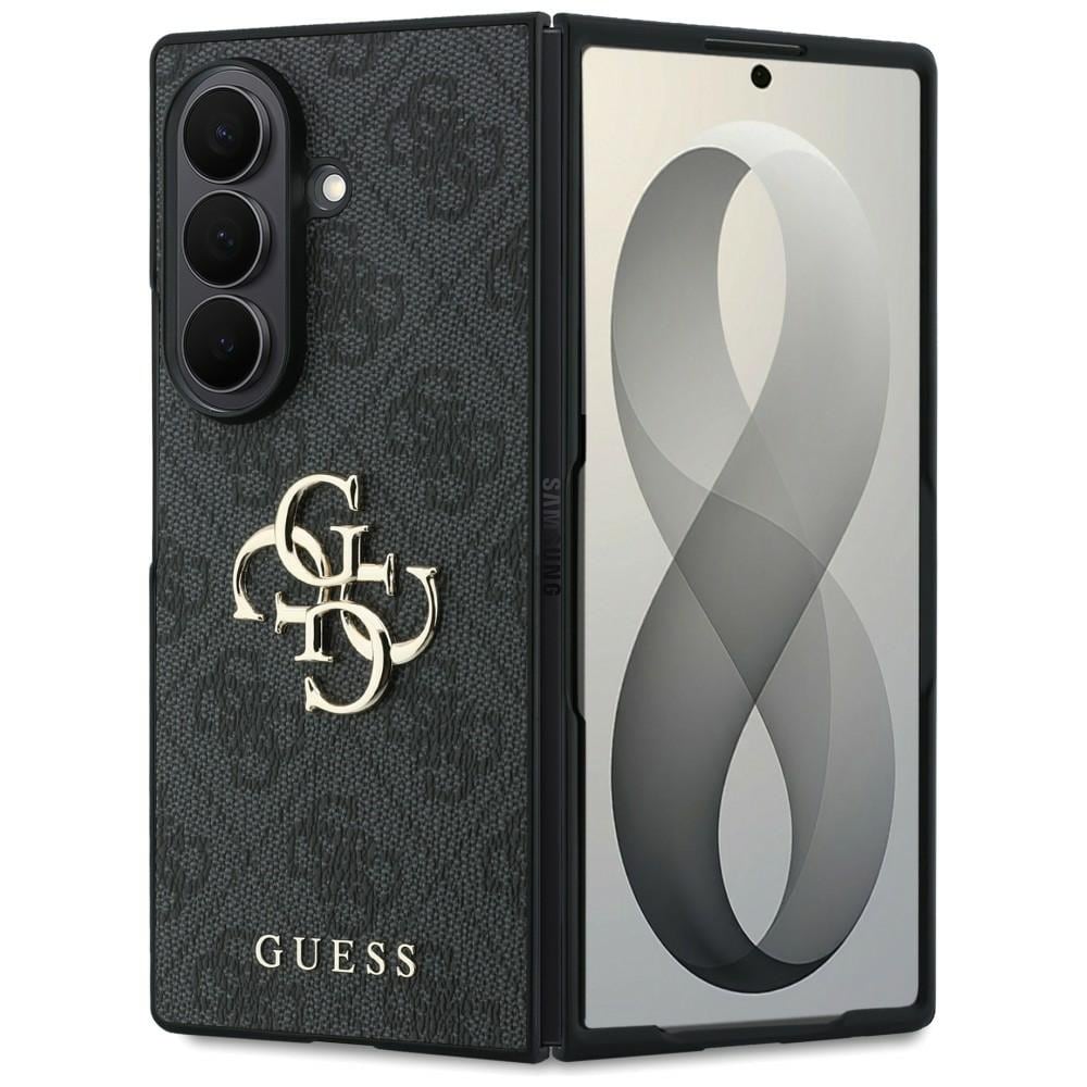 Guess Big 4G-logoetui til Samsung Galaxy Z Fold 8 Ultra – svart