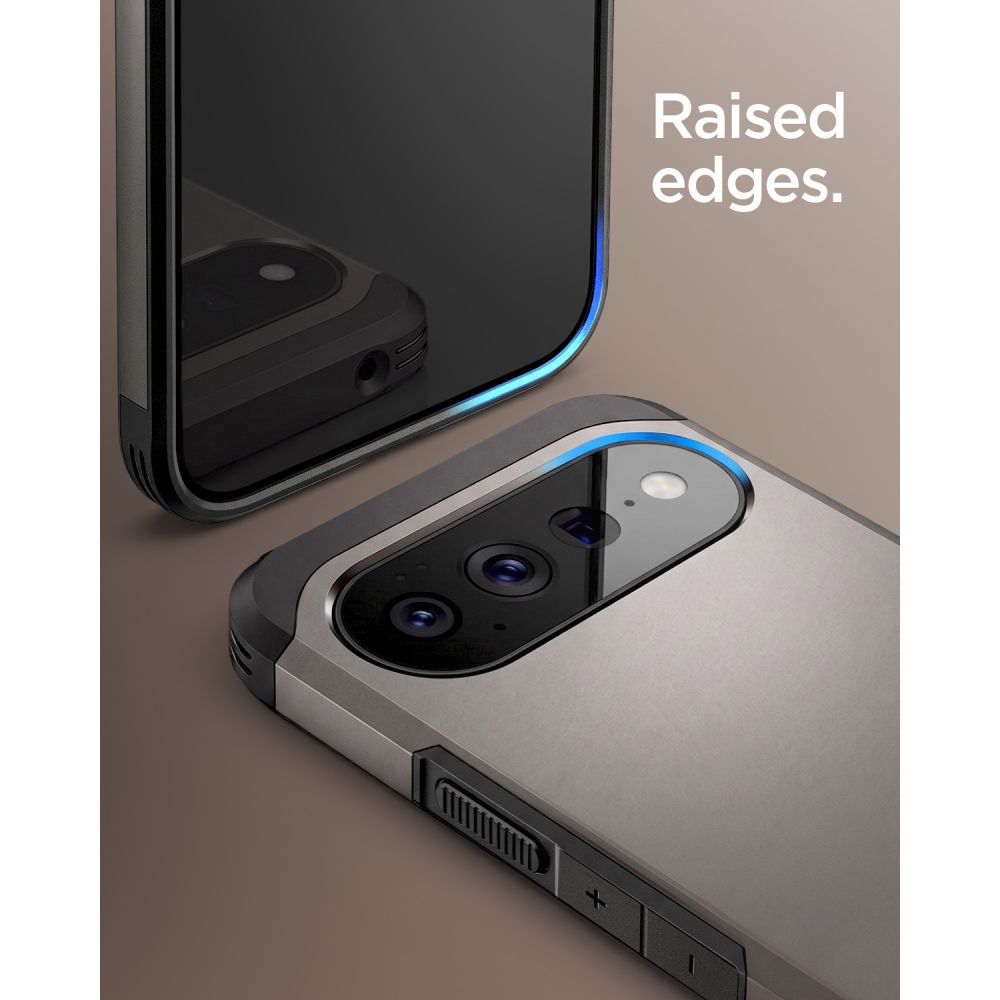 Spigen Tough Armor Mag MagSafe-etui til Google Pixel 11 – mørkegrå