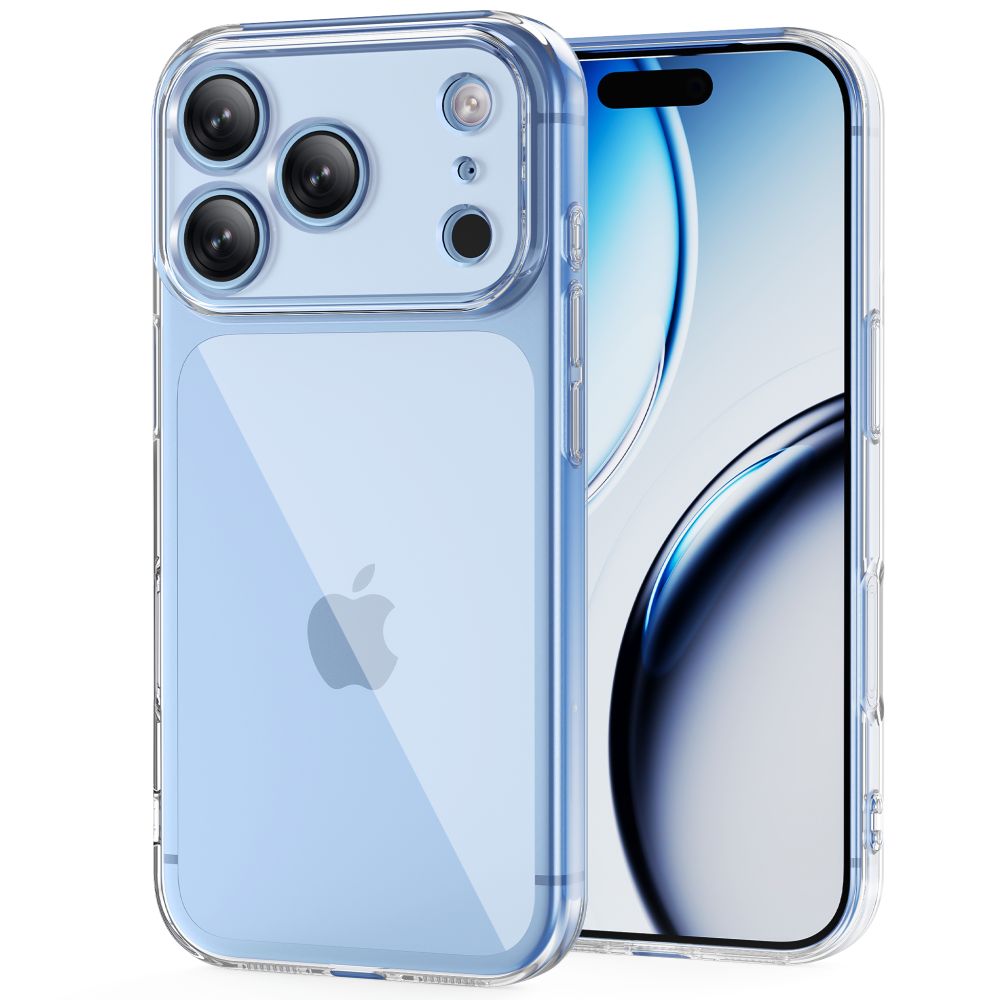 Tech-Protect FlexAir-etui til iPhone 17 Pro Max / 18 Pro Max – gjennomsiktig