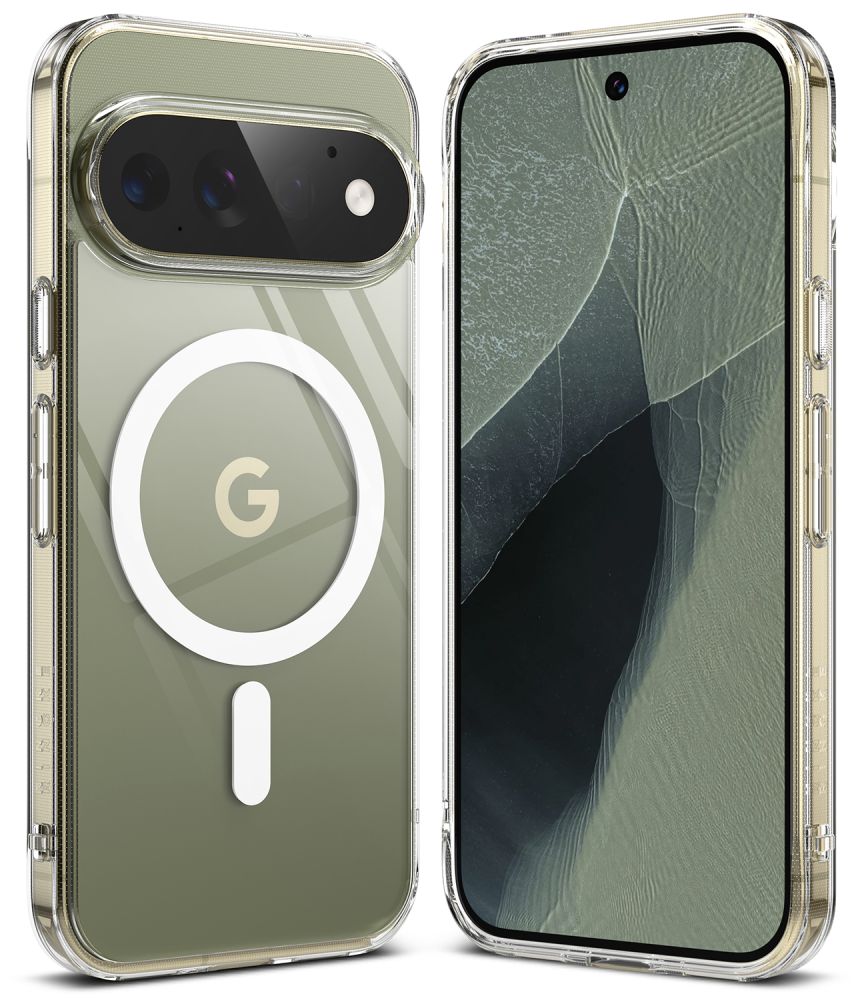 Ringke Fusion magnetisk MagSafe-etui til Google Pixel 11 Pro – gjennomsiktig