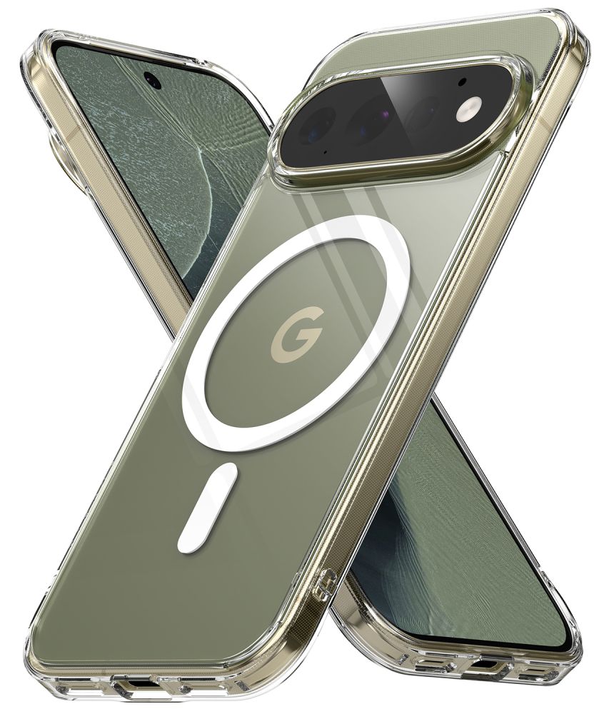 Ringke Fusion magnetisk MagSafe-etui til Google Pixel 11 Pro – gjennomsiktig