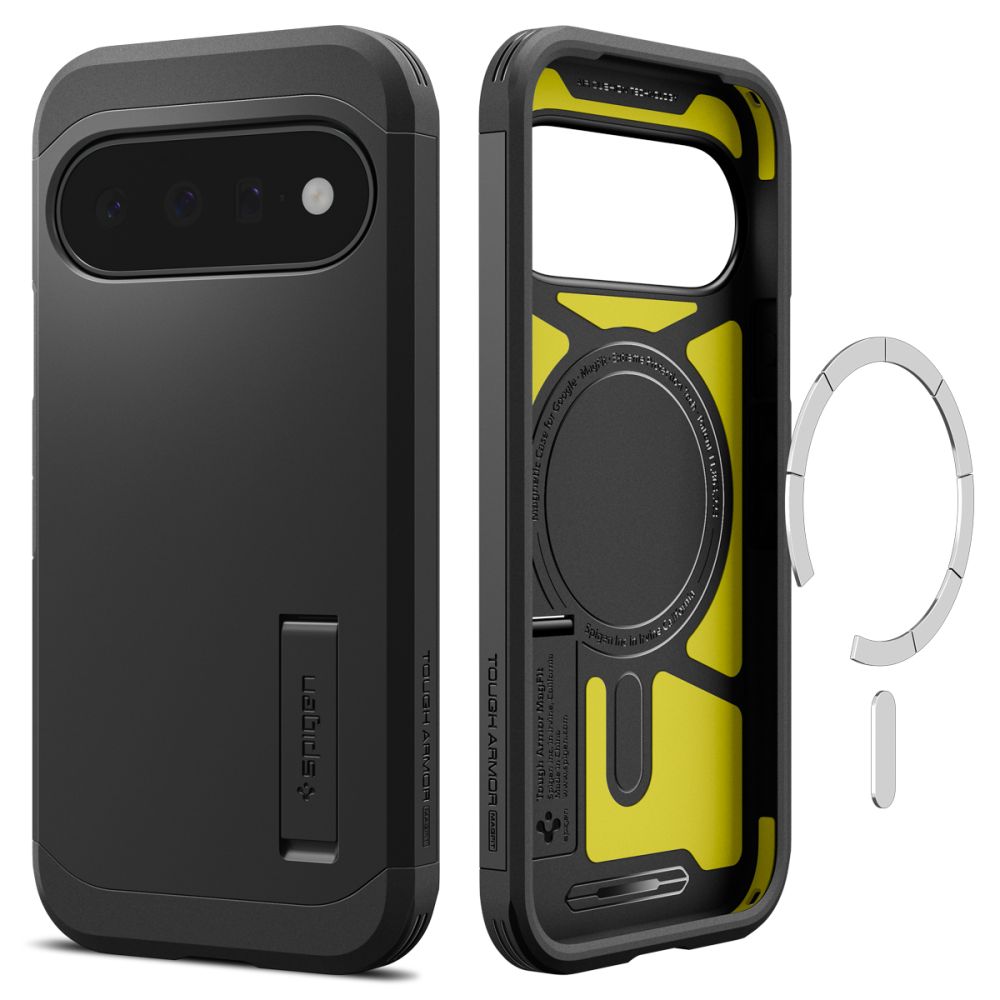 Spigen Tough Armor Mag MagSafe-etui til Google Pixel 11 – svart
