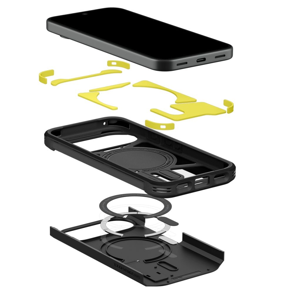 Spigen Tough Armor Mag MagSafe-etui til Google Pixel 11 – svart