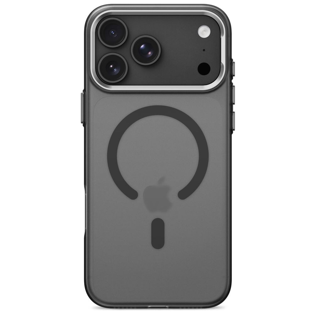 Tech-Protect MagZero MagSafe-etui til iPhone 17 Pro Max / 18 Pro Max – gjennomskinnelig, matt svart