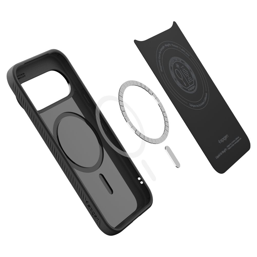 Spigen Liquid Air Mag MagSafe-etui til Google Pixel 11 Pro – matt svart