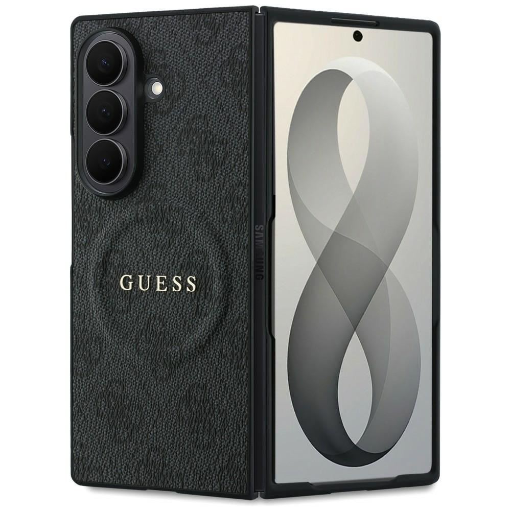 Guess 4G Classic MagSafe-etui til Samsung Galaxy Z Fold 8 Ultra – svart