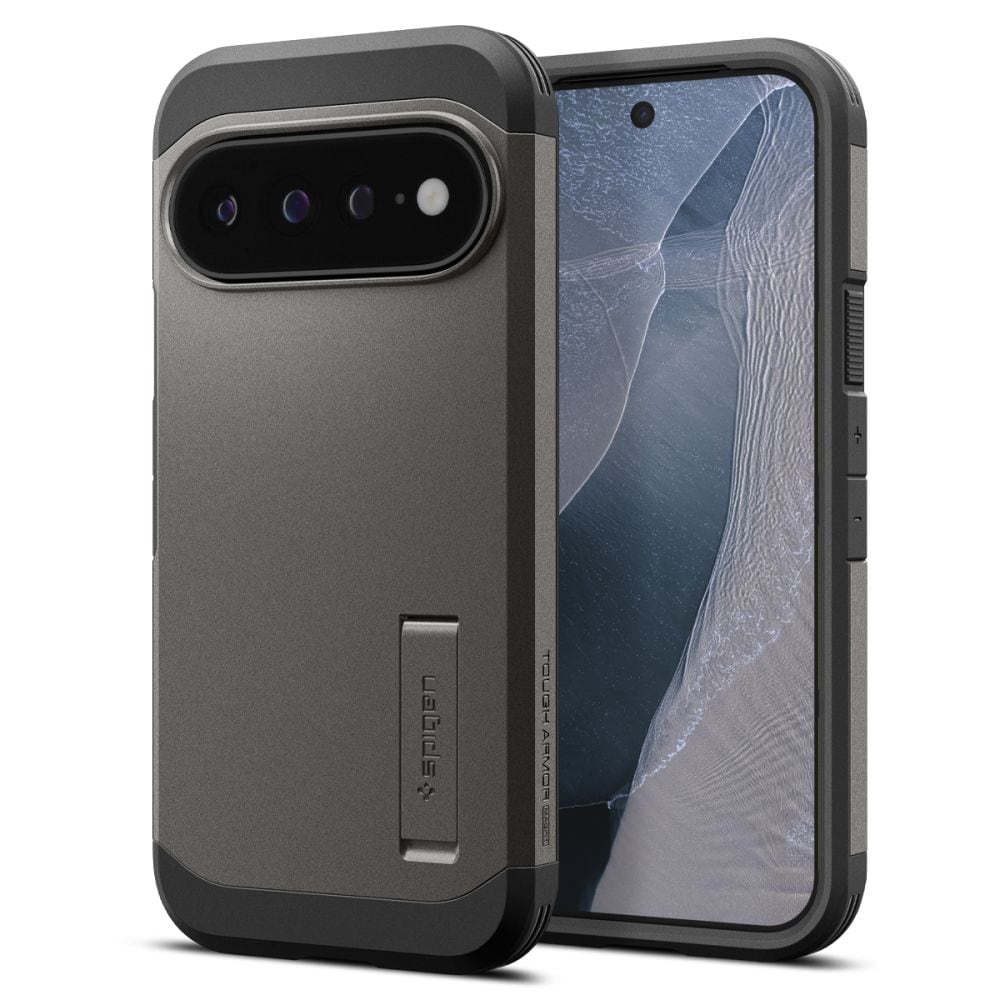 Spigen Tough Armor Mag MagSafe-etui til Google Pixel 11 Pro XL – mørkegrå