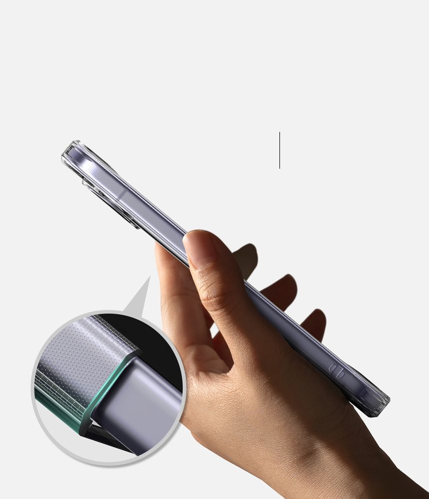Ringke Fusion magnetisk MagSafe-etui til Google Pixel 11 – gjennomsiktig