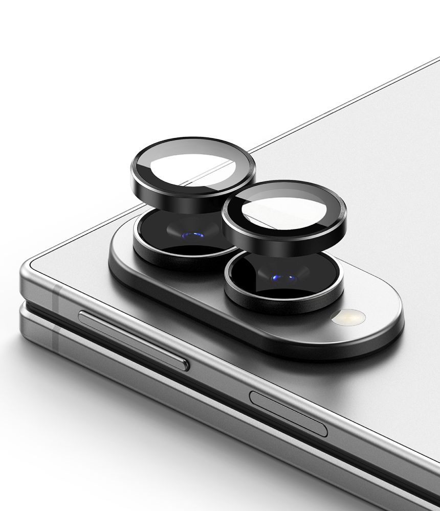 Ringke kamerarammebeskyttelse, 2-pakning, til Samsung Galaxy Z Fold 8 – svart