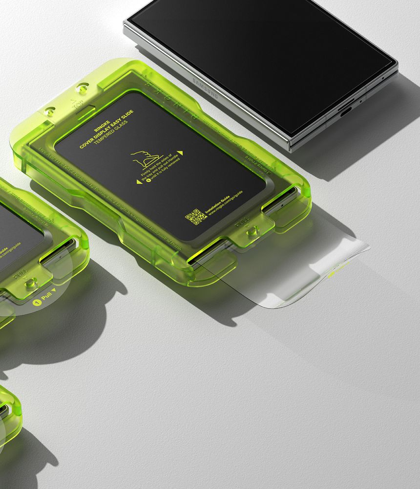 Ringke Cover Display Pro, 2-pakning med herdet glass til Samsung Galaxy Z Fold 8