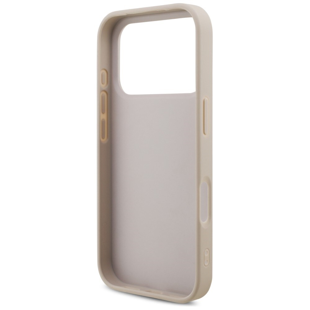 Guess 4G-etui med stort logo for iPhone 17 Pro / 18 Pro – Rosa