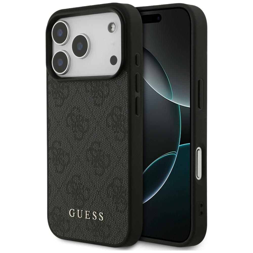 Guess 4G Classic-etui til iPhone 17 Pro / 18 Pro – svart
