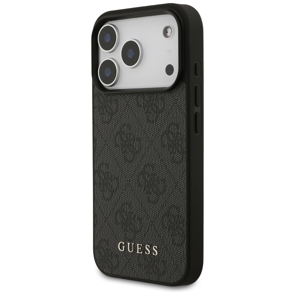 Guess 4G Classic-etui til iPhone 17 Pro / 18 Pro – svart