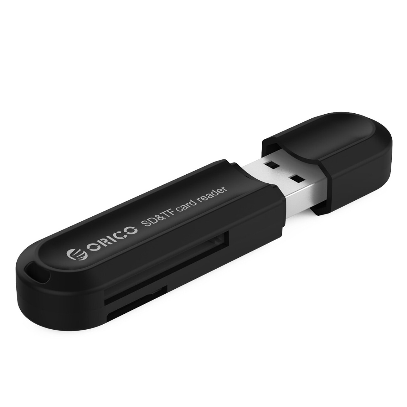 Orico CRS21 USB 3.0 minnekortleser for SD- og microSD-kort – svart