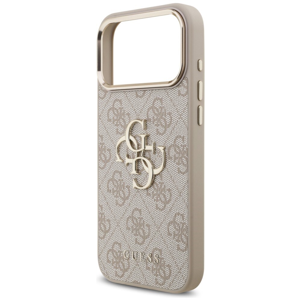 Guess 4G Big 4G Classic Logo-etui til iPhone 17 Pro Max / 18 Pro Max – Rosagull