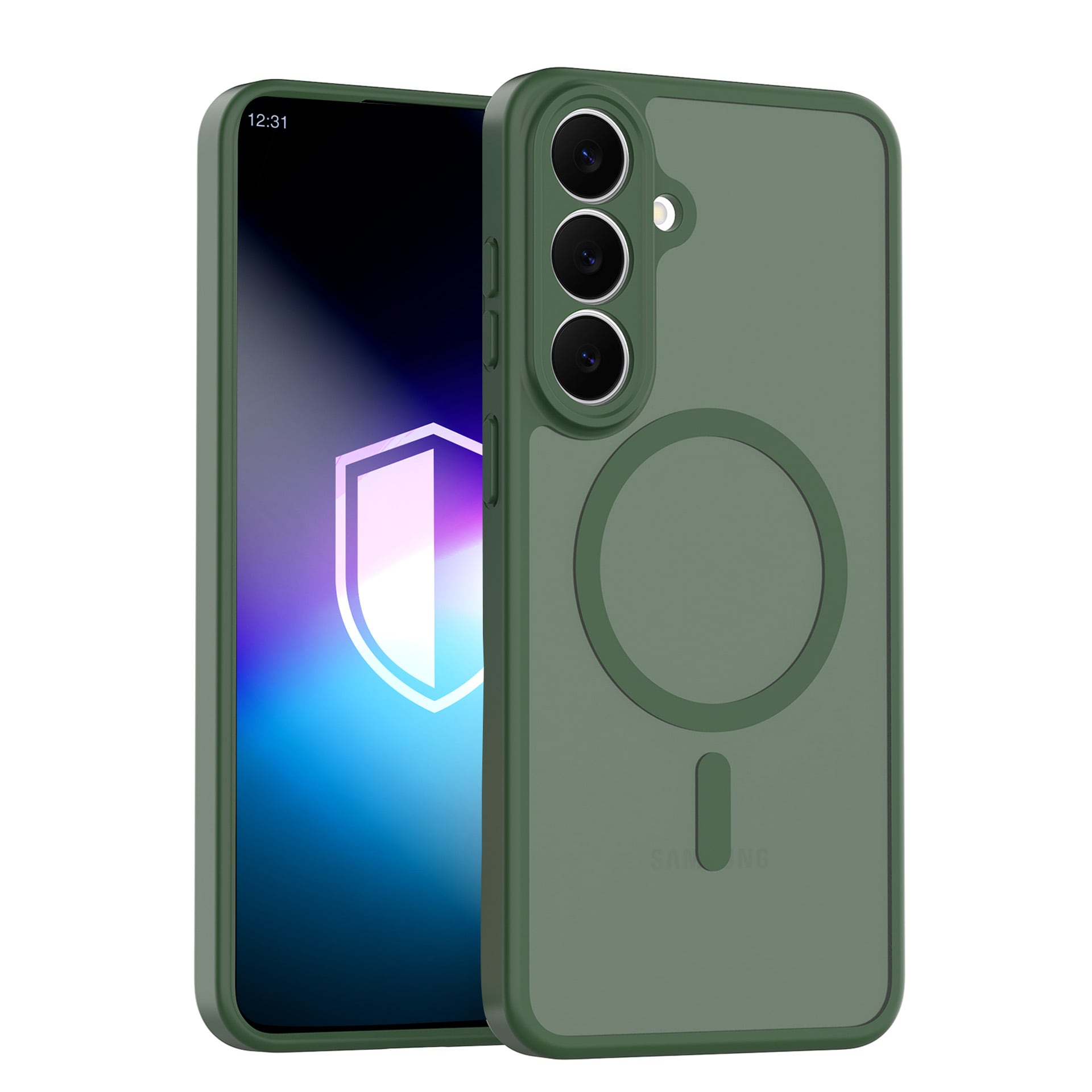 3mk Misty MagCase til Samsung Galaxy S26 FE – grønn