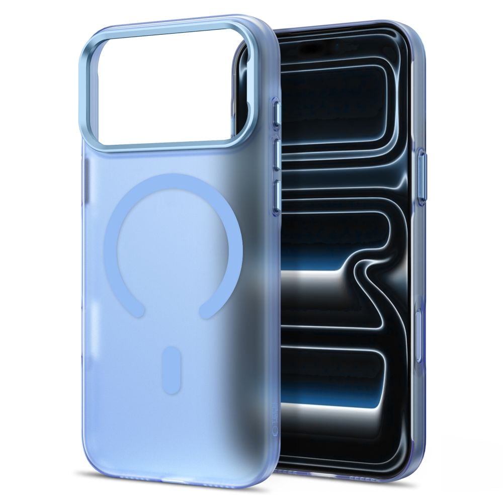 Tech-Protect MagZero MagSafe-etui til iPhone 17 Pro Max / 18 Pro Max – lysblå matt