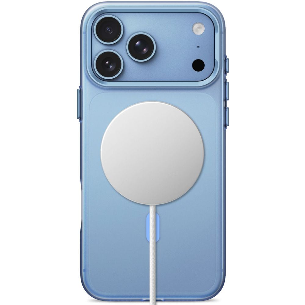 Tech-Protect MagZero MagSafe-etui til iPhone 17 Pro Max / 18 Pro Max – lysblå matt