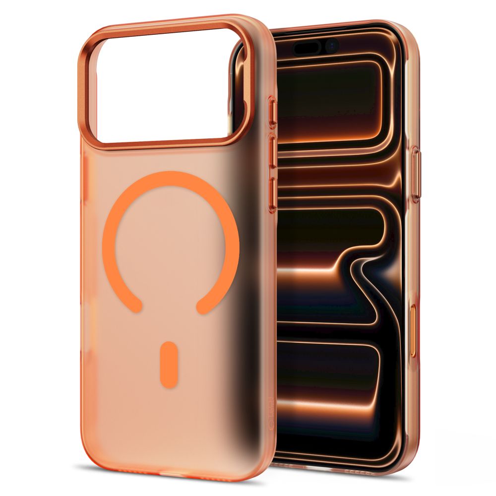 Tech-Protect MagZero MagSafe-etui til iPhone 17 Pro Max / 18 Pro Max – matt oransje