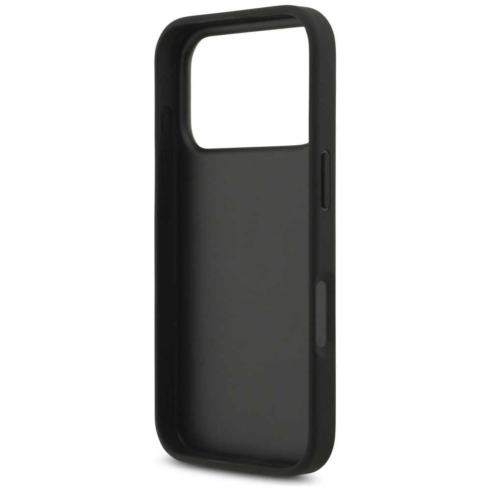 Guess 4G-etui med stort logo for iPhone 17 Pro / 18 Pro – svart