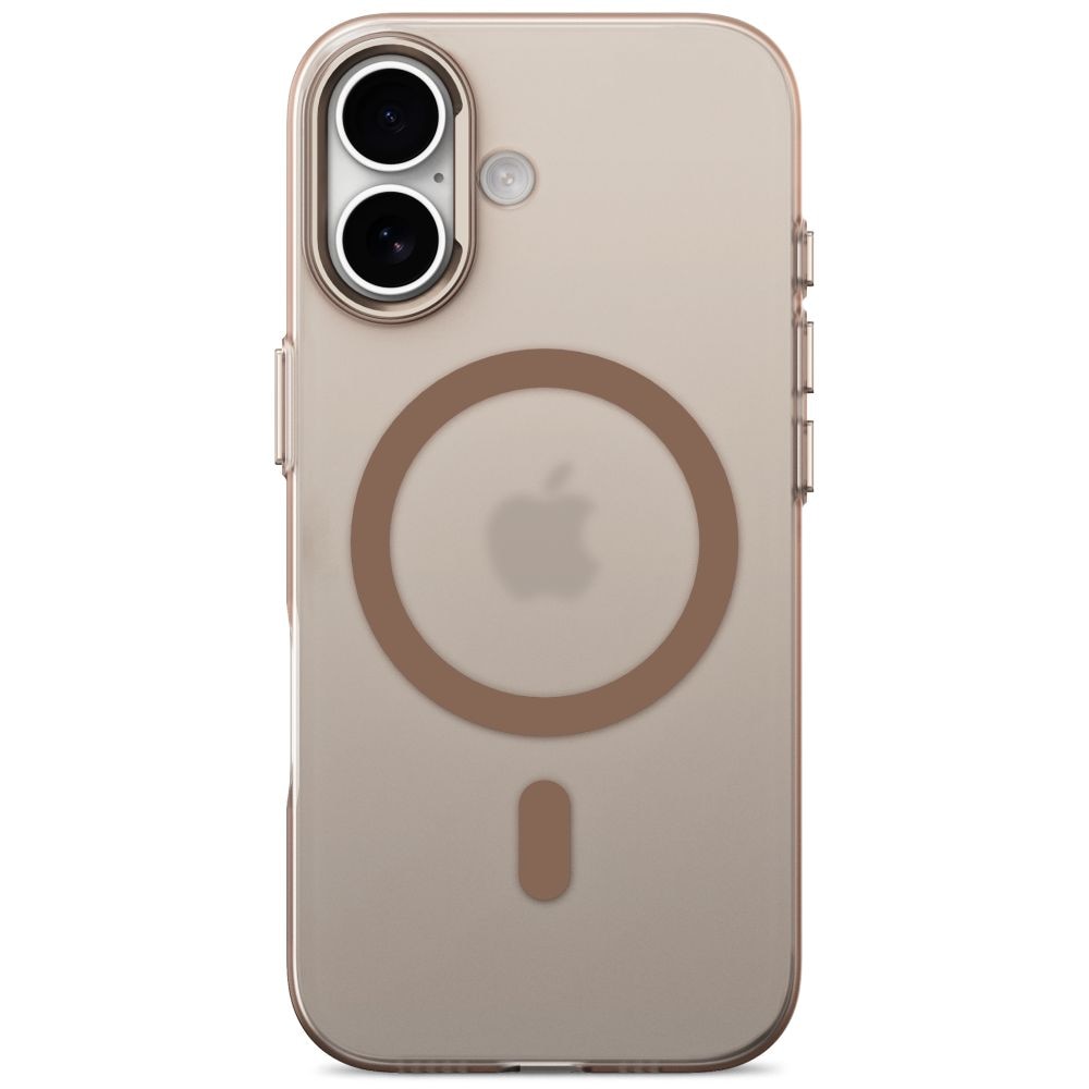 Tech-Protect MagZero MagSafe-etui til iPhone 17 – beige-brunt, matt