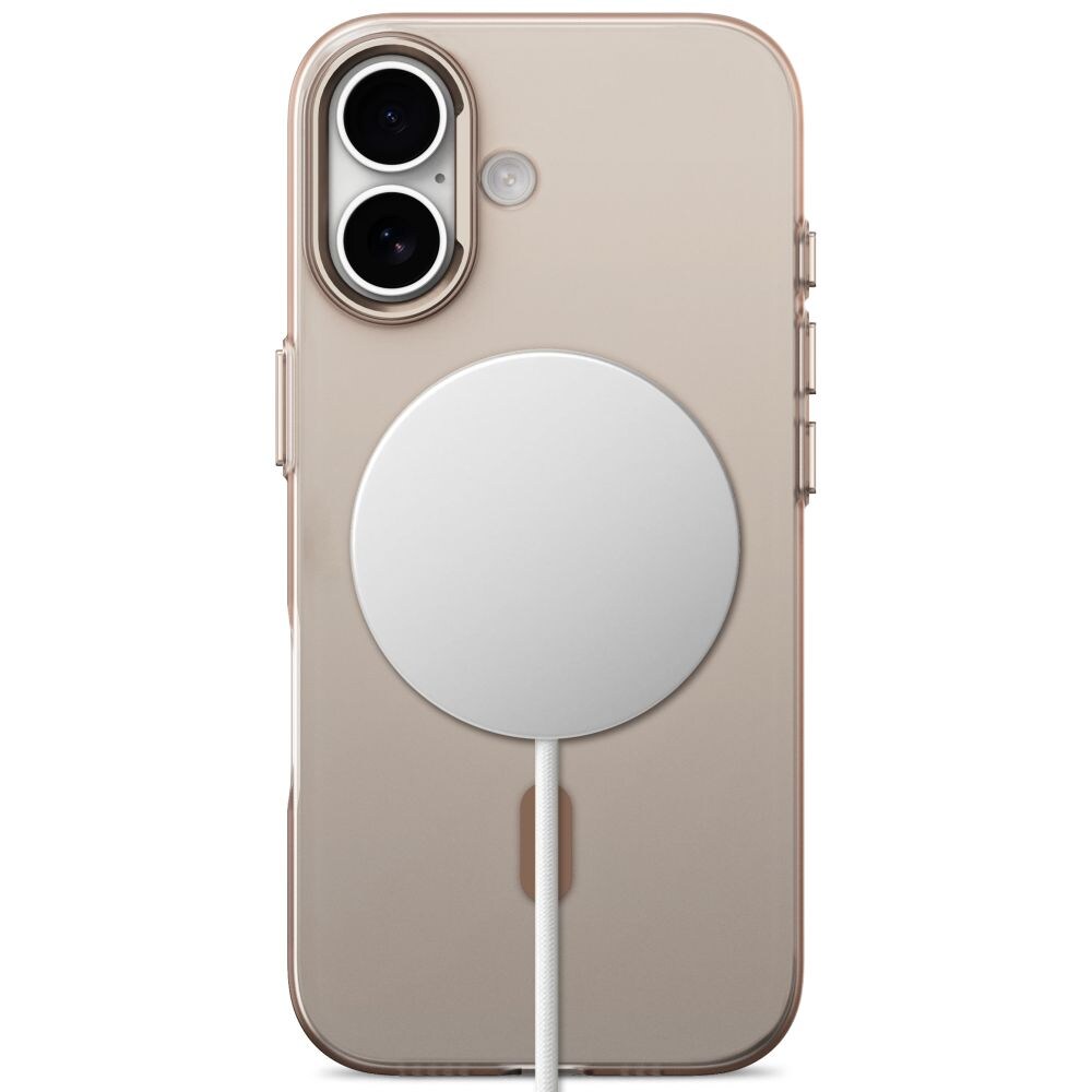 Tech-Protect MagZero MagSafe-etui til iPhone 17 – beige-brunt, matt