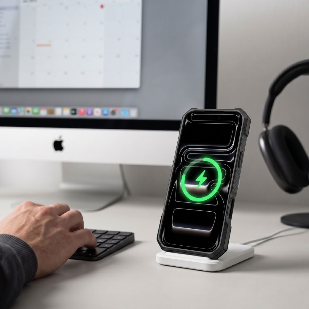 Tech-Protect MagForce MagSafe-etui til iPhone 17 Pro / 18 Pro – matt svart
