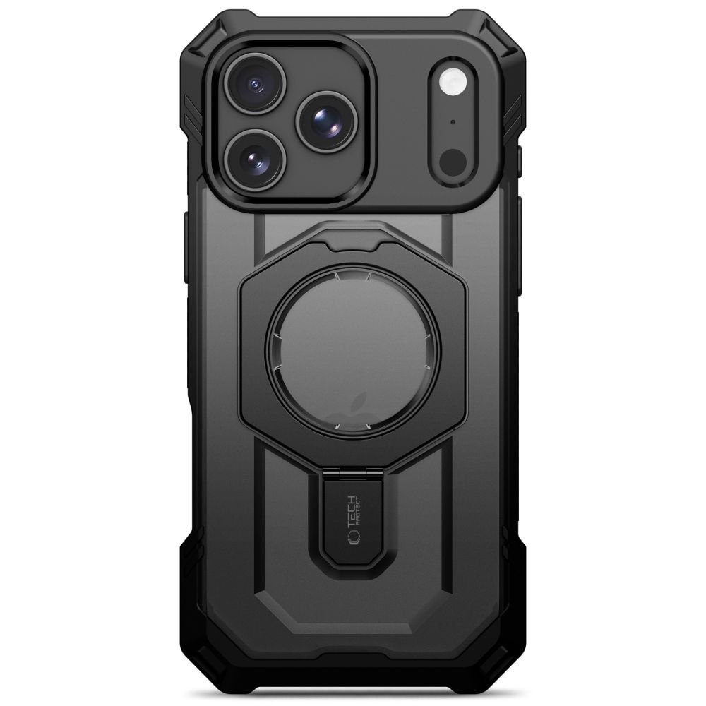 Tech-Protect MagForce MagSafe-etui til iPhone 17 Pro / 18 Pro – matt svart