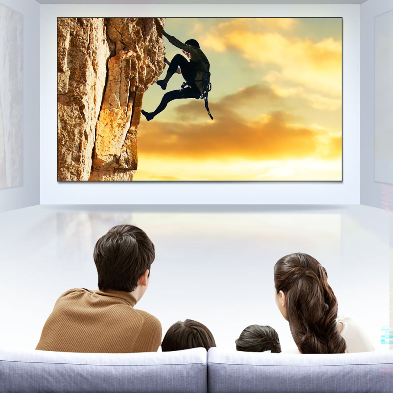 Orico H4Y1 HDMI 2.0 4K 60 Hz HDMI-kabel 2 m – svart