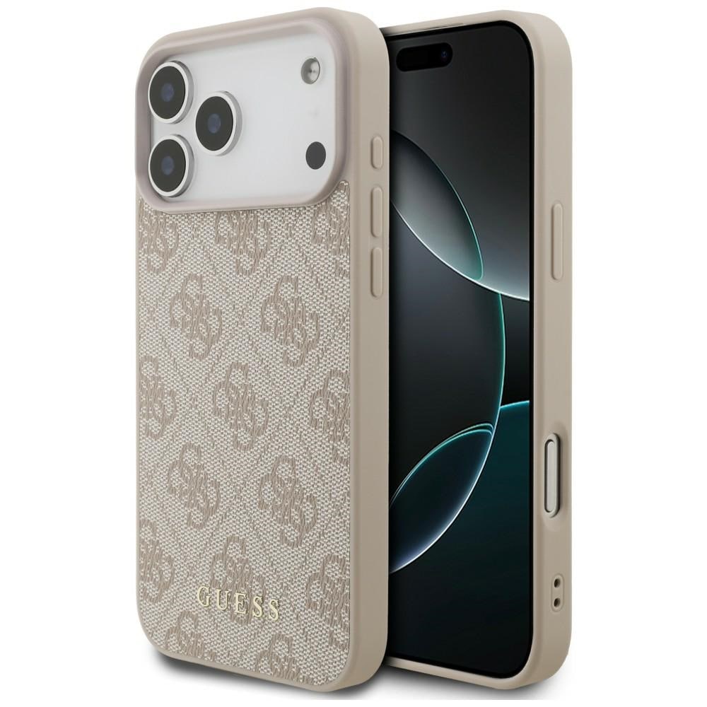 Guess 4G Classic-etui til iPhone 17 Pro Max / 18 Pro Max – rosa
