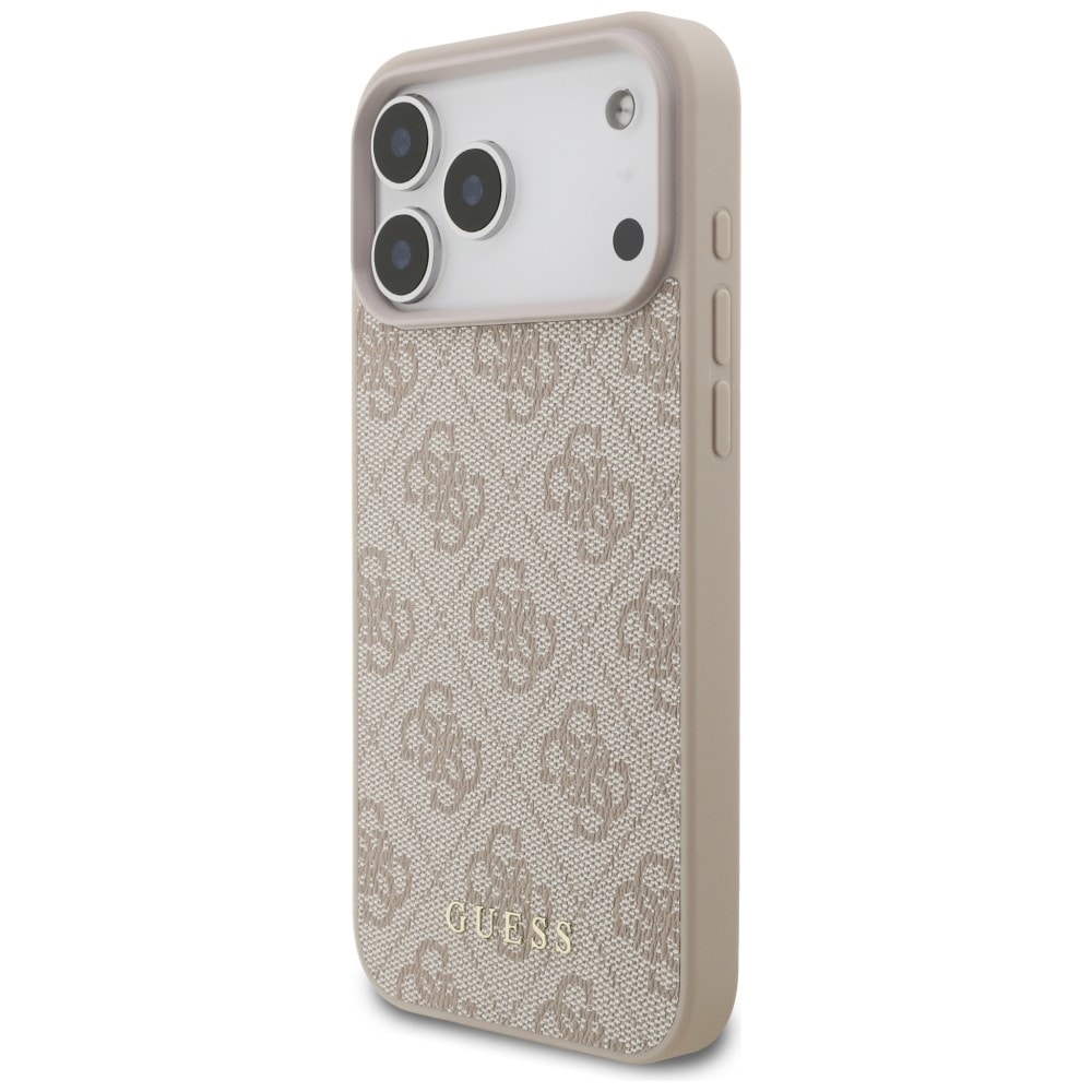 Guess 4G Classic-etui til iPhone 17 Pro Max / 18 Pro Max – rosa