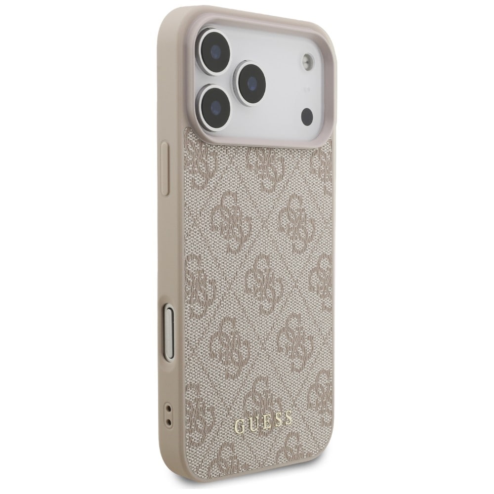 Guess 4G Classic-etui til iPhone 17 Pro Max / 18 Pro Max – rosa