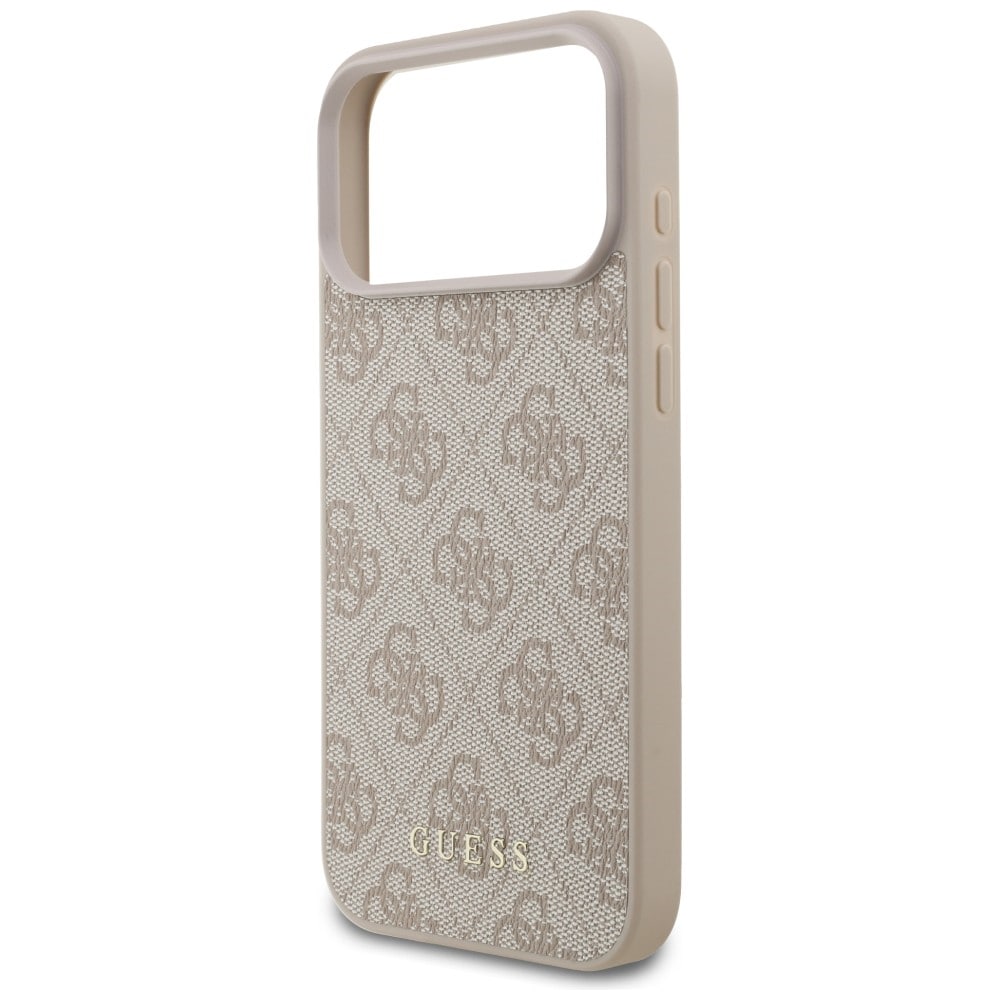Guess 4G Classic-etui til iPhone 17 Pro Max / 18 Pro Max – rosa