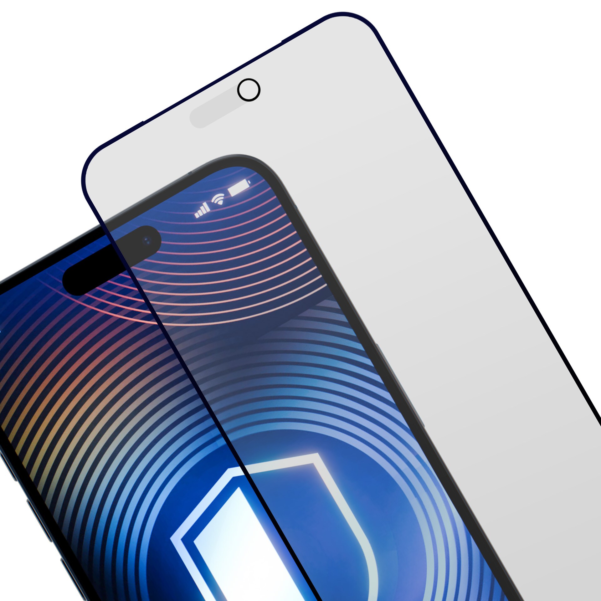 3mk HardGlass Matt Max Privacy herdet glass til iPhone 18 Pro Max