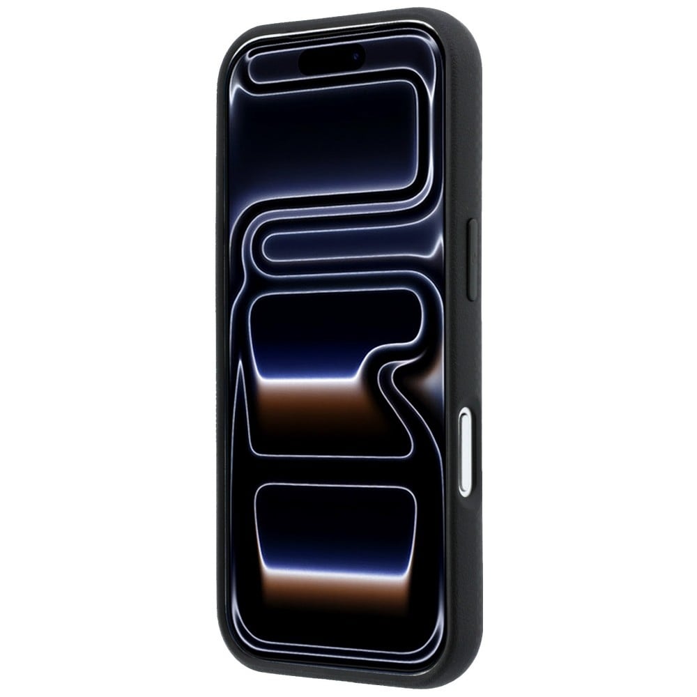 BMW M Quadrille Kevlar Tricolor & Metal Logo MagSafe-etui til iPhone 17 Pro / 18 Pro – svart