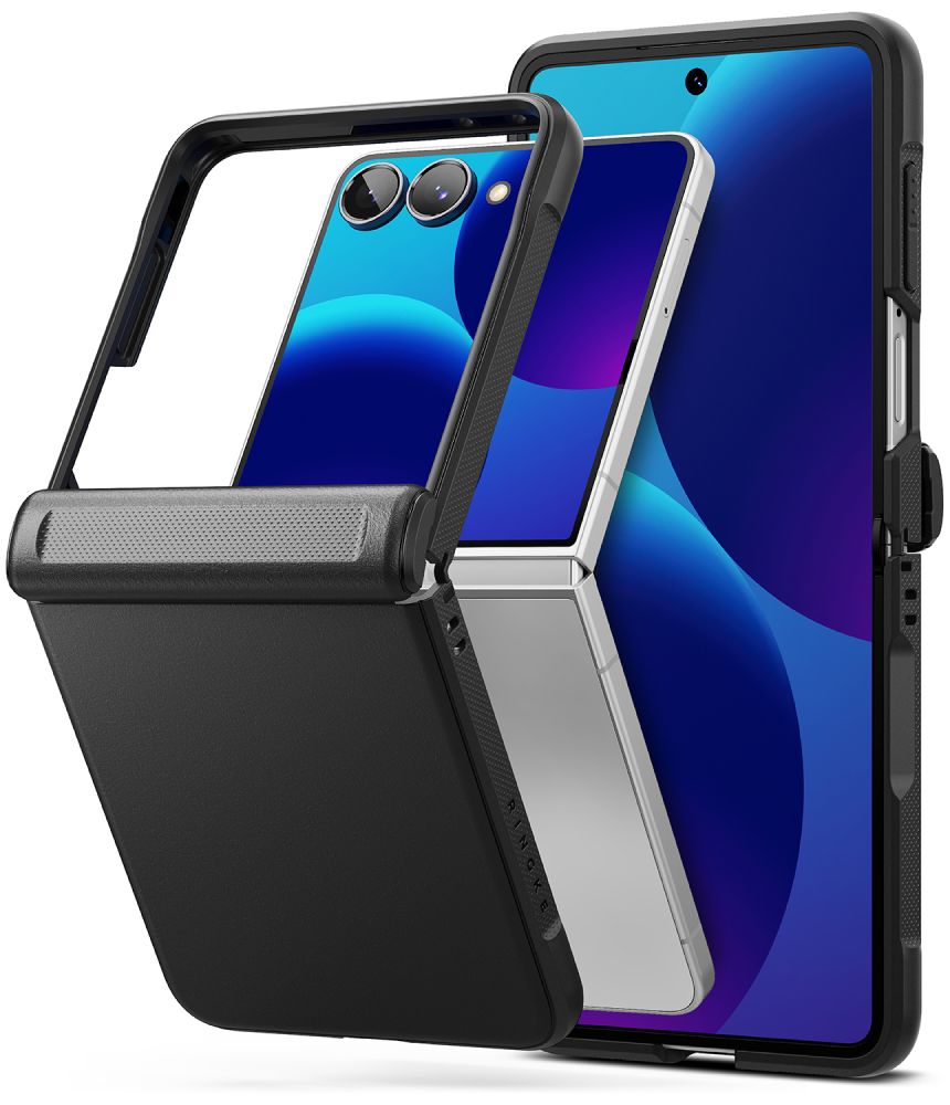 Ringke Onyx Flap-etui til Samsung Galaxy Z Flip 8 – svart