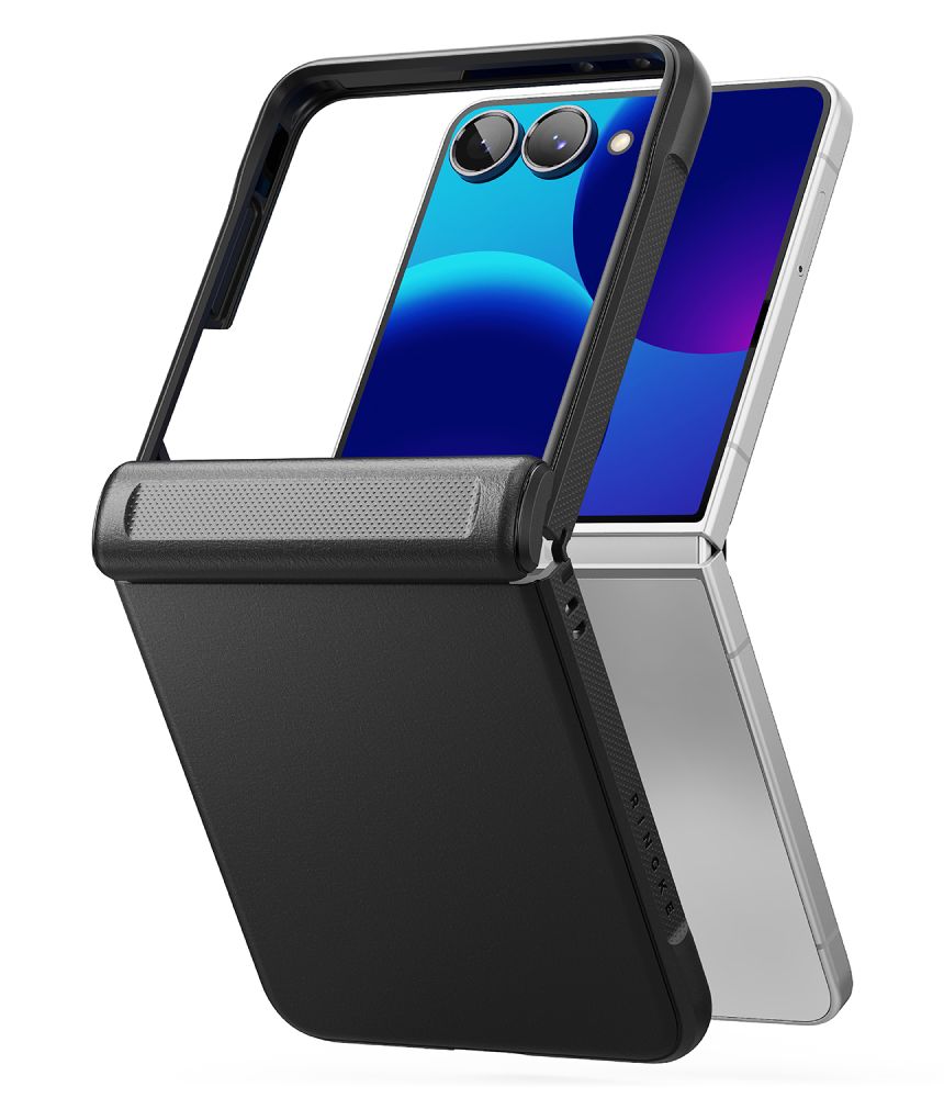 Ringke Onyx Flap-etui til Samsung Galaxy Z Flip 8 – svart