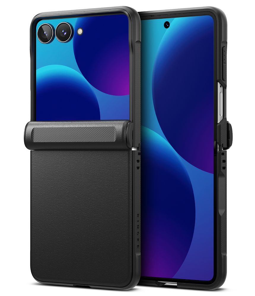 Ringke Onyx Flap-etui til Samsung Galaxy Z Flip 8 – svart