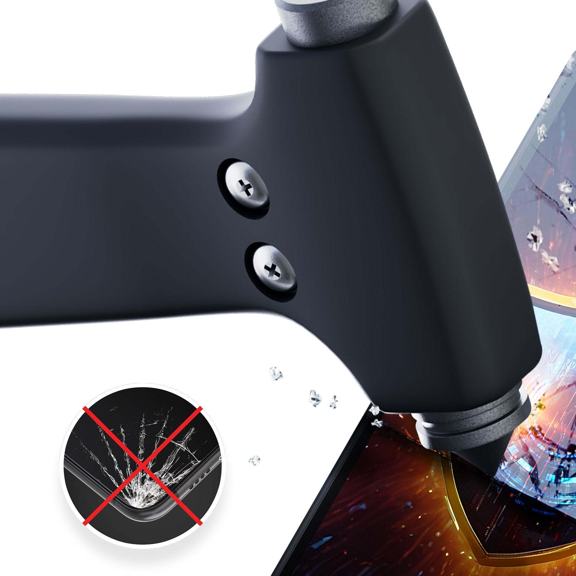 3mk Silky Matt skjermbeskytter med personvern for Sony Xperia 10 V