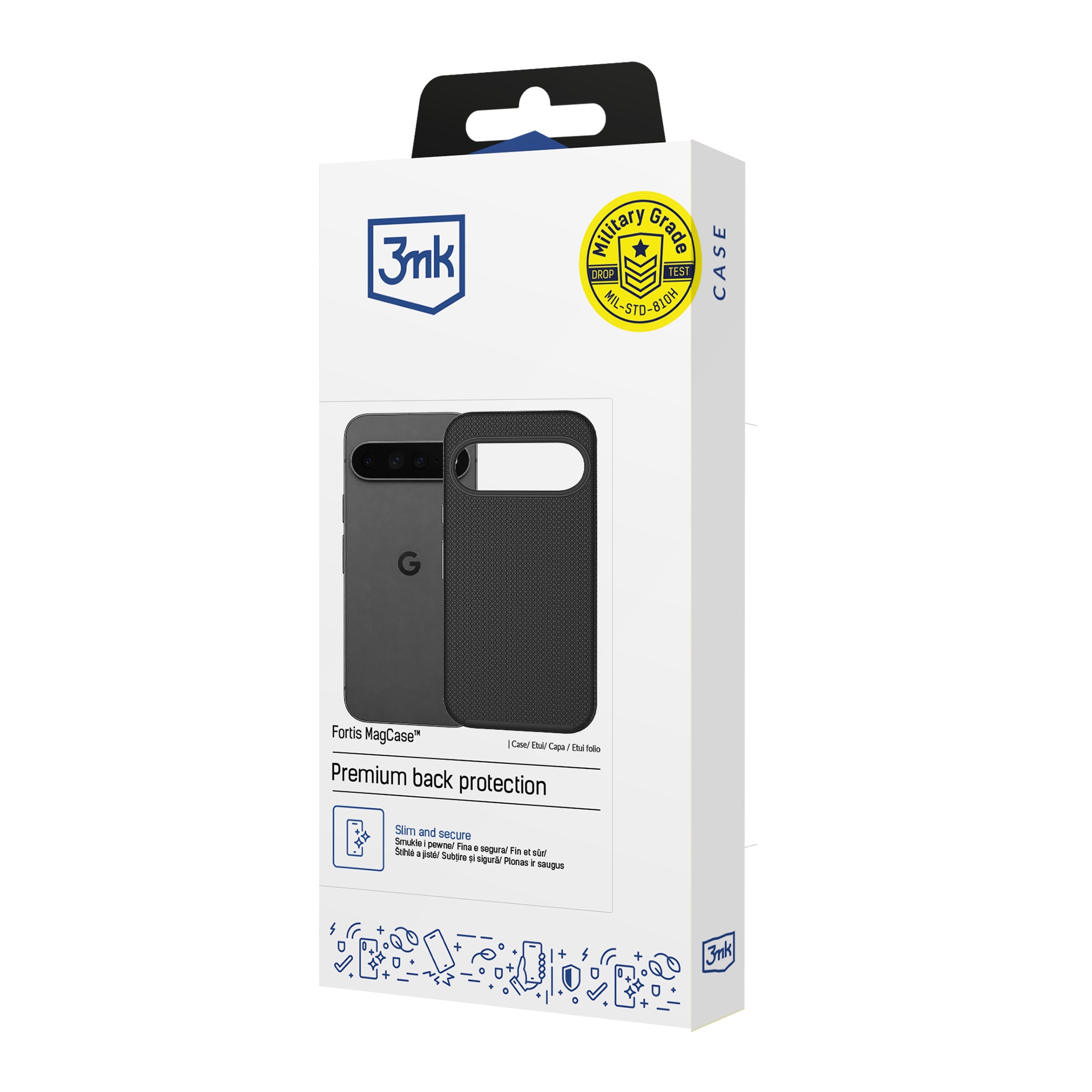 3mk Fortis MagCase til Google Pixel 11 – svart