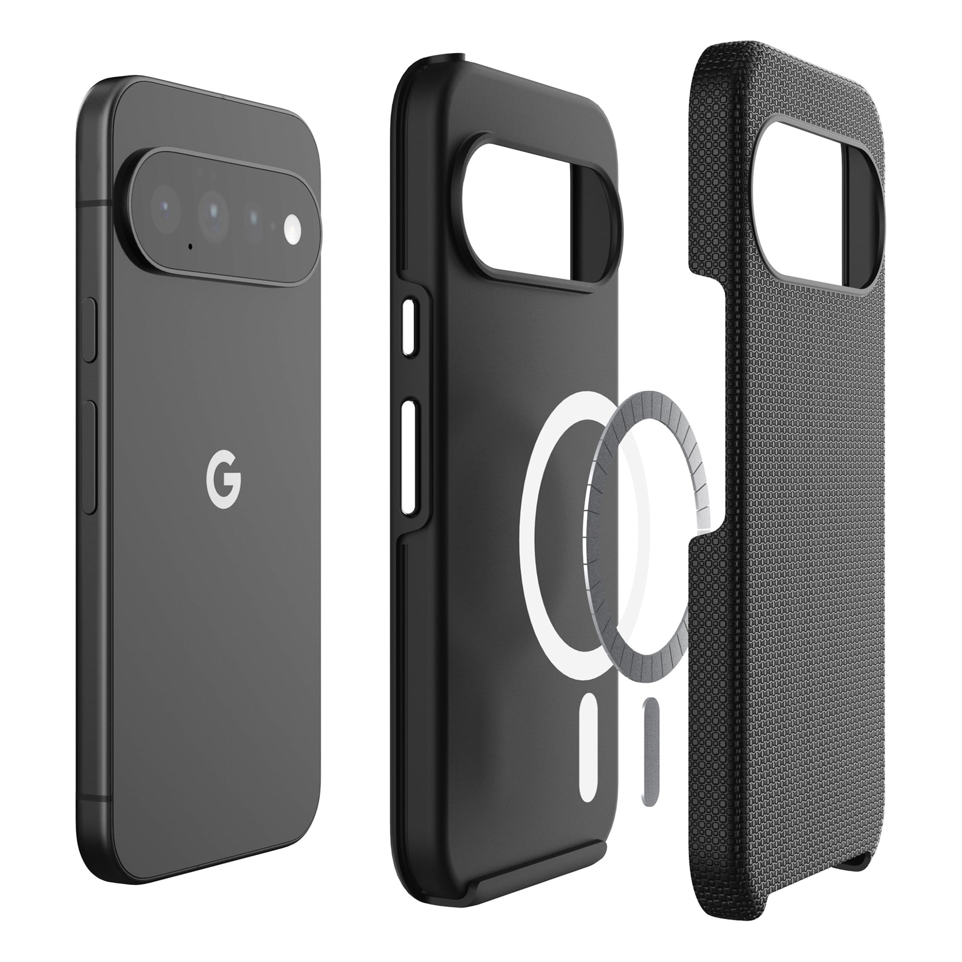 3mk Fortis MagCase til Google Pixel 11 – svart