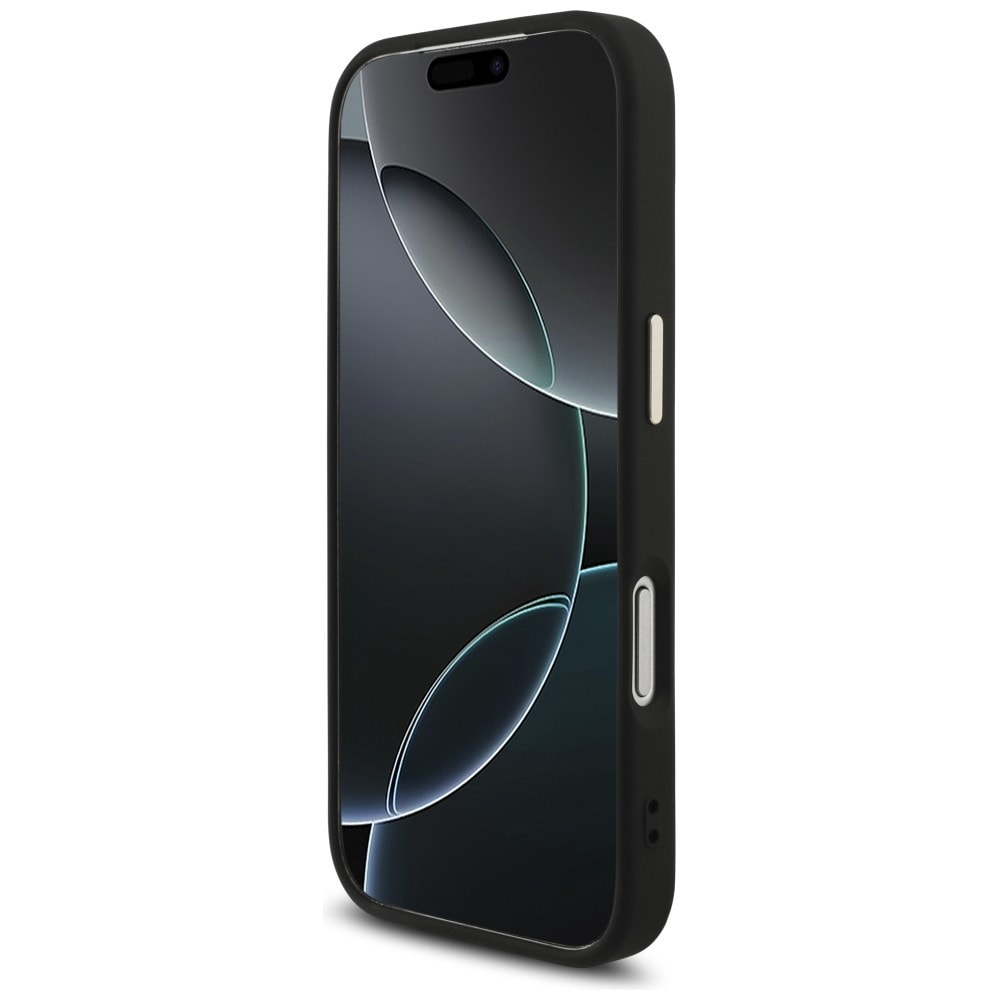 Guess 4G Big 4G Classic Logo-etui til iPhone 17 Pro / 18 Pro – svart og gull