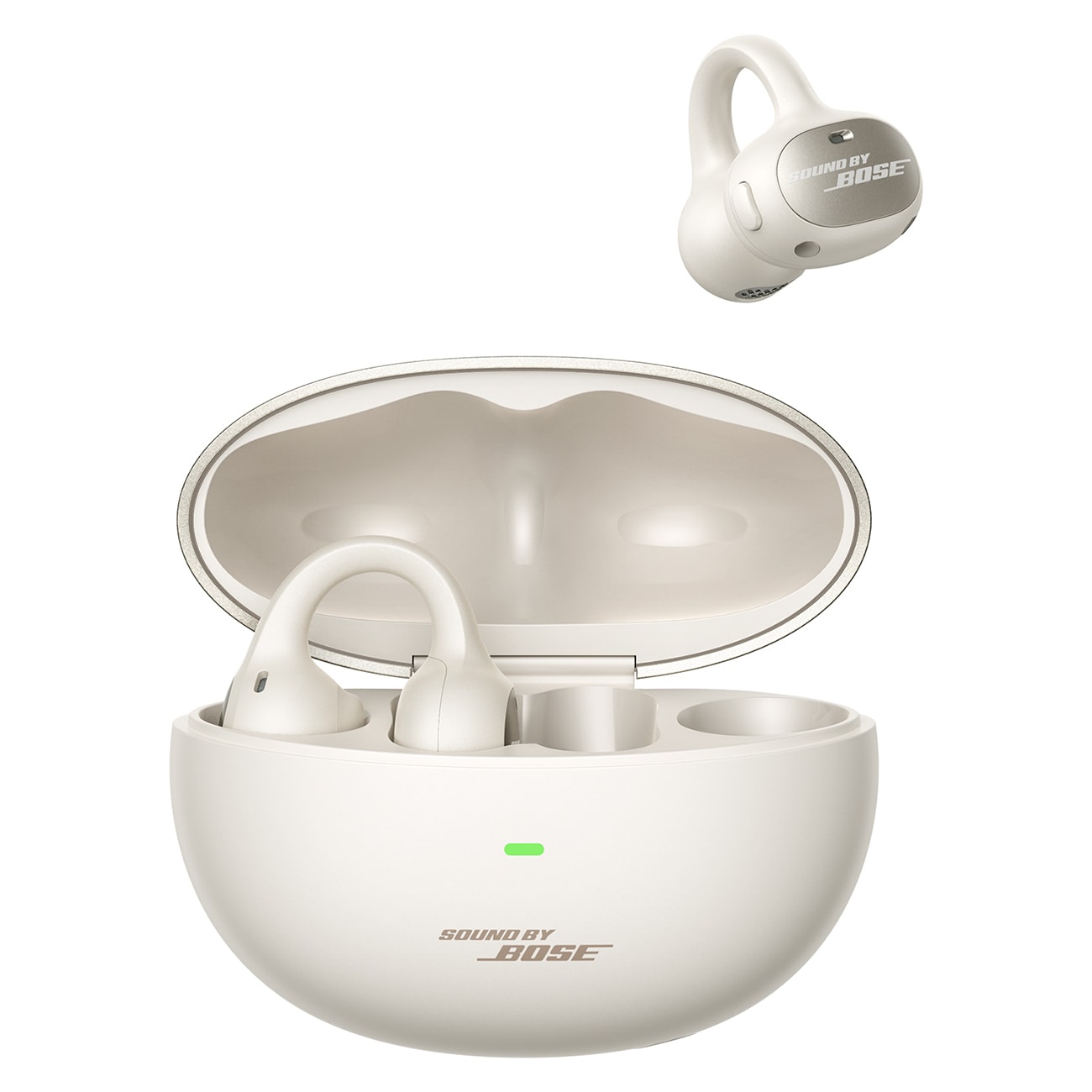 Baseus Inspire XC1 trådløse hodetelefoner med lyd fra Bose Dolby Audio, farge: Milky Way