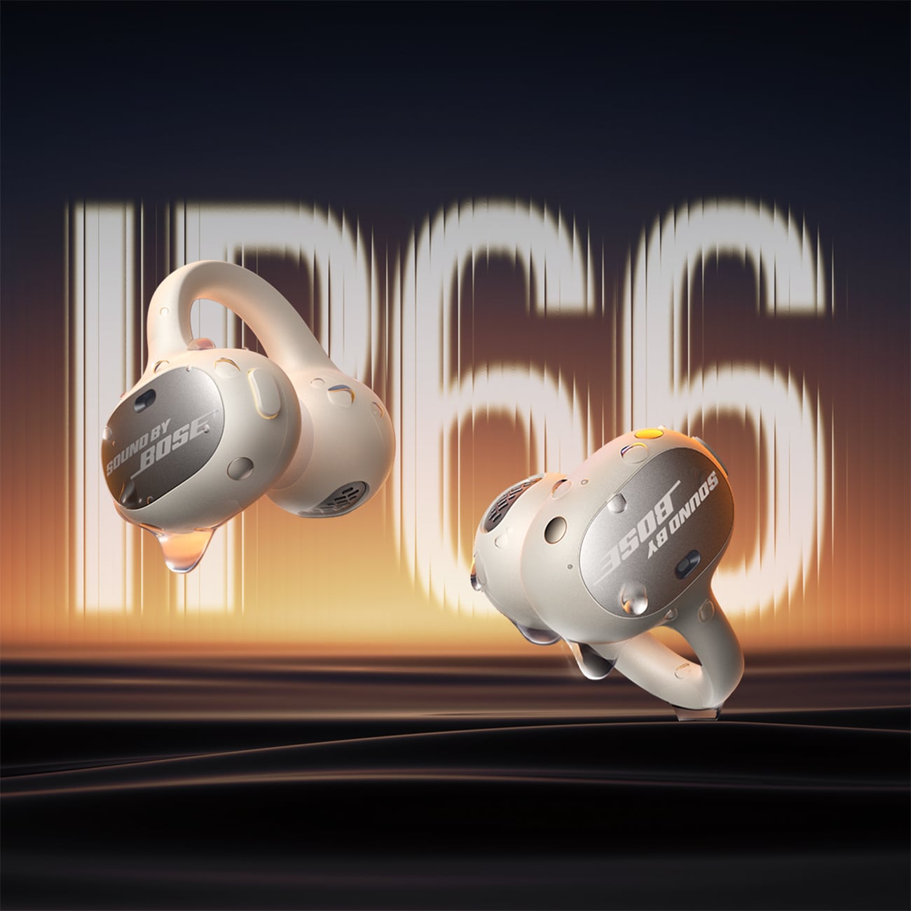 Baseus Inspire XC1 trådløse hodetelefoner med lyd fra Bose Dolby Audio, farge: Milky Way